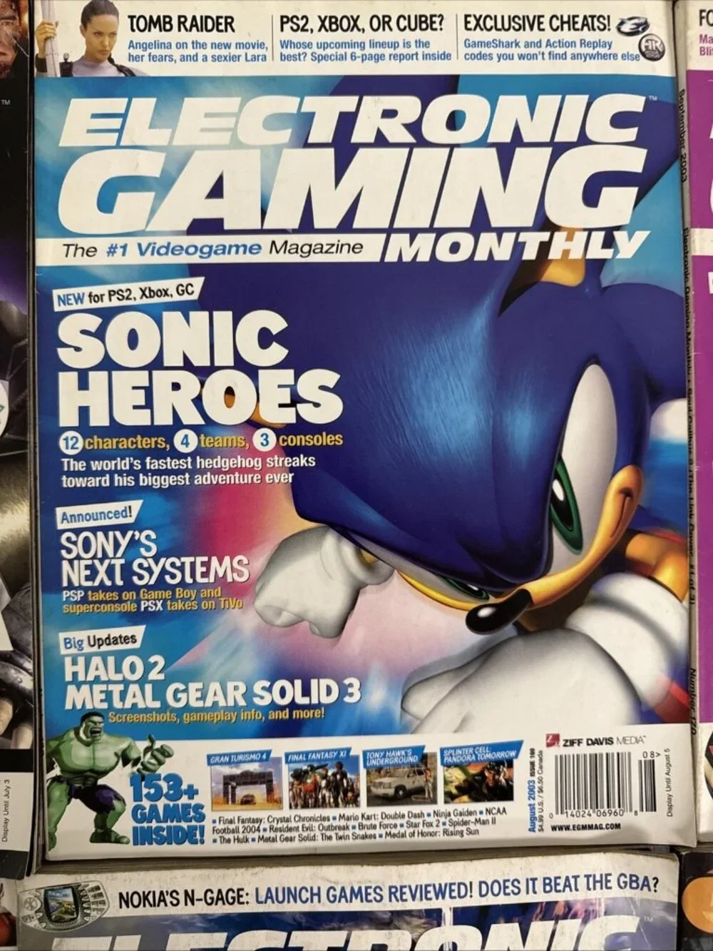 Electronic Gaming Monthly EGM Magazine Lot of 13, 2003 Full Year, Issues 162-173